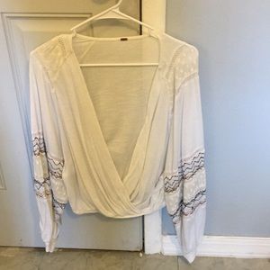 Free people sheer top